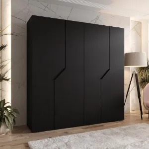 Obrazek Szafa Andrew 1-200 czarny/czarny