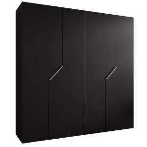 Obrazek Szafa Andrew 1-200 czarny/kaszmir