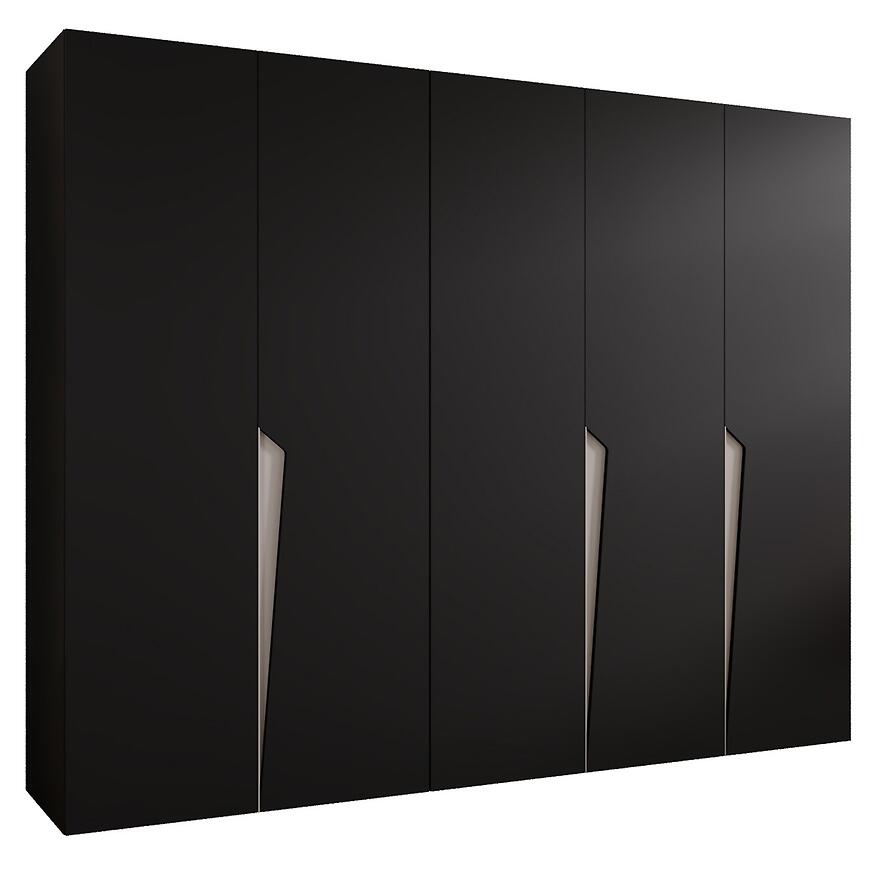 Szafa Piano 1-250 czarny/kaszmir