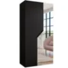 Obrazek Szafa Andrew 2-100 czarny/czarny