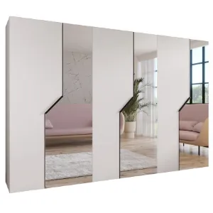 Obrazek Szafa Andrew 2-300 biały/czarny