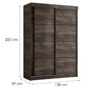 Obrazek Szafa Tanger 138 Jesion Ciemny