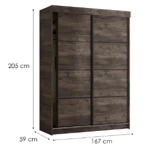 Obrazek Szafa Tanger 167 Jesion Ciemny
