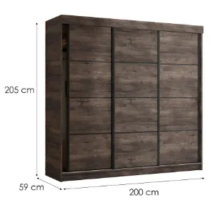 Obrazek Szafa Tanger 200 Jesion Ciemny