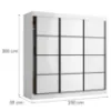 Obrazek Szafa Tanger 250 Biały