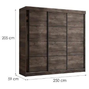 Obrazek Szafa Tanger 250 Jesion Ciemny