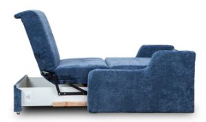 Obrazek Sofa dwuosobowa Lea 2 niebieska