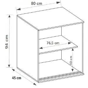 Obrazek Komoda Tanger 80 Kaszmir