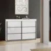 Obrazek Komoda Tanger 120 Biały