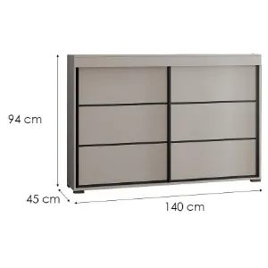 Obrazek Komoda Tanger 140 Kaszmir