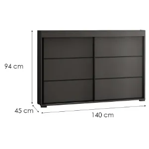 Obrazek Komoda Tanger 140 Grafit