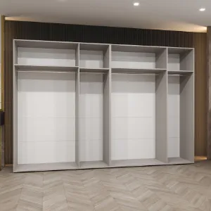 Obrazek Szafa Piano 3-300 (2x150) kaszmir/kaszmir