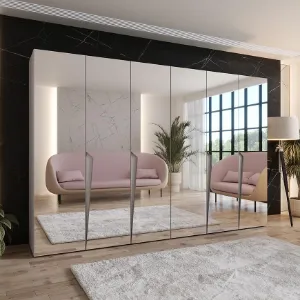 Obrazek Szafa Piano 3-300 (2x150) kaszmir/kaszmir