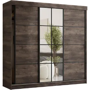 Obrazek Szafa Tanger Z Lustrem 200 Jesion Ciemny