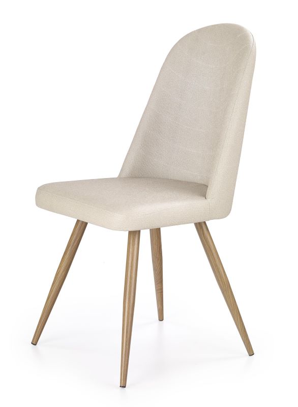 Krzesło tapicerowane Moon beżowe