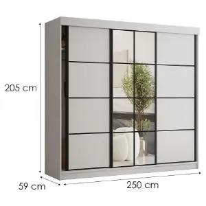 Obrazek Szafa Tanger Z Lustrem 250 Kaszmir