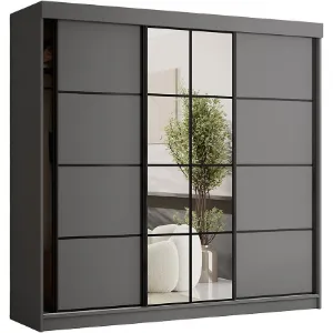 Obrazek Szafa Tanger Z Lustrem 250 Grafit