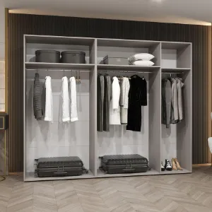 Obrazek Szafa Piano 3-250 kaszmir/złoty