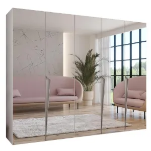 Obrazek Szafa Piano 3-250 biały/kaszmir