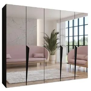 Obrazek Szafa Piano 3-250 czarny/czarny