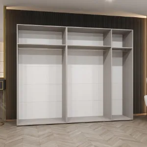 Obrazek Szafa Piano 3-250 czarny/czarny