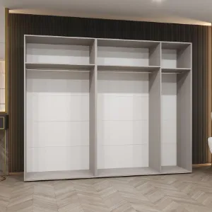 Obrazek Szafa Piano 3-250 czarny/kaszmir