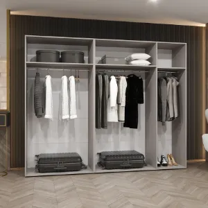 Obrazek Szafa Piano 3-250 kaszmir/czarny