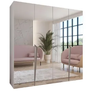 Obrazek Szafa Piano 3-200 biały/kaszmir