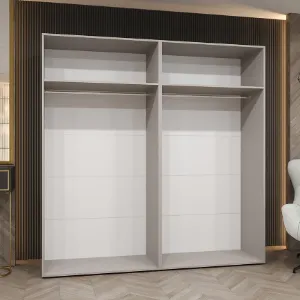 Obrazek Szafa Piano 3-200 kaszmir/czarny