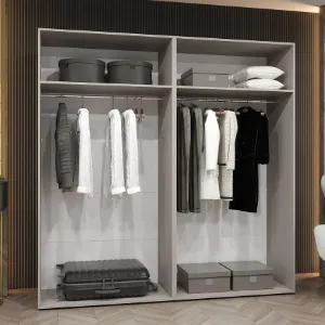 Obrazek Szafa Piano 3-200 kaszmir/czarny