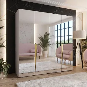 Obrazek Szafa Piano 3-200 kaszmir/złoty