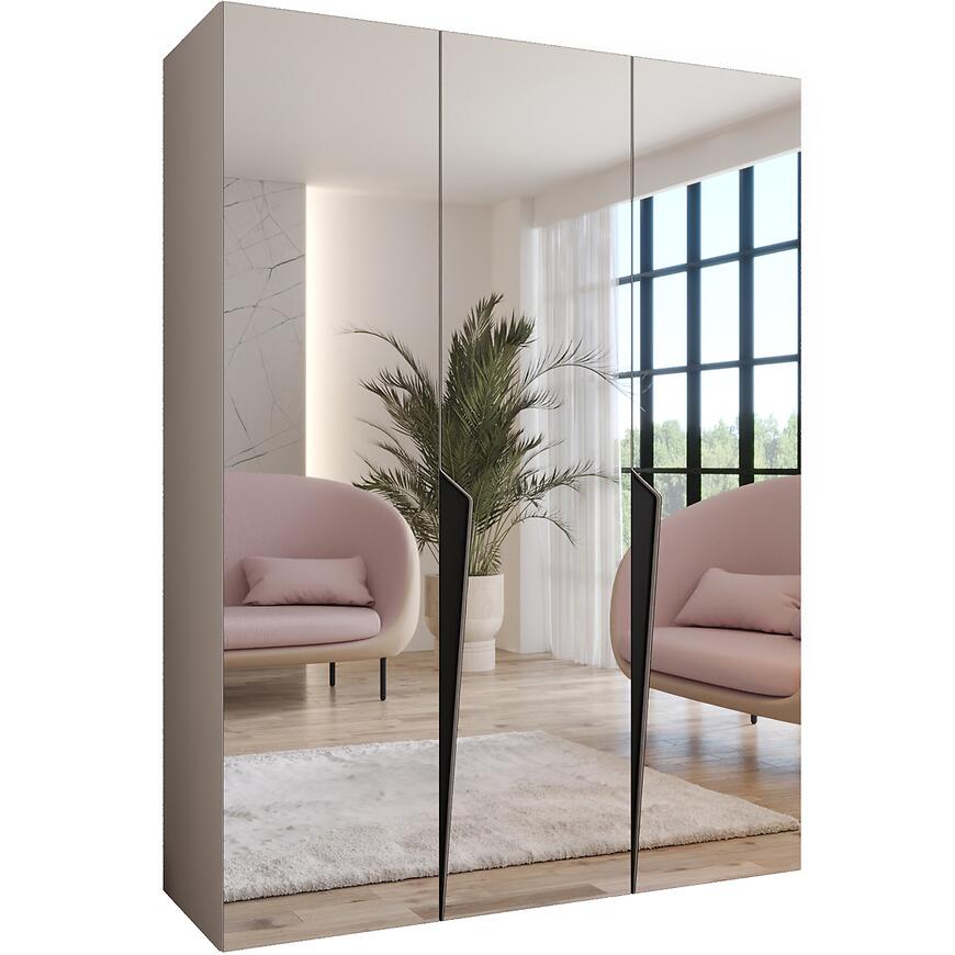 Szafa Piano 3-150 kaszmir/czarny