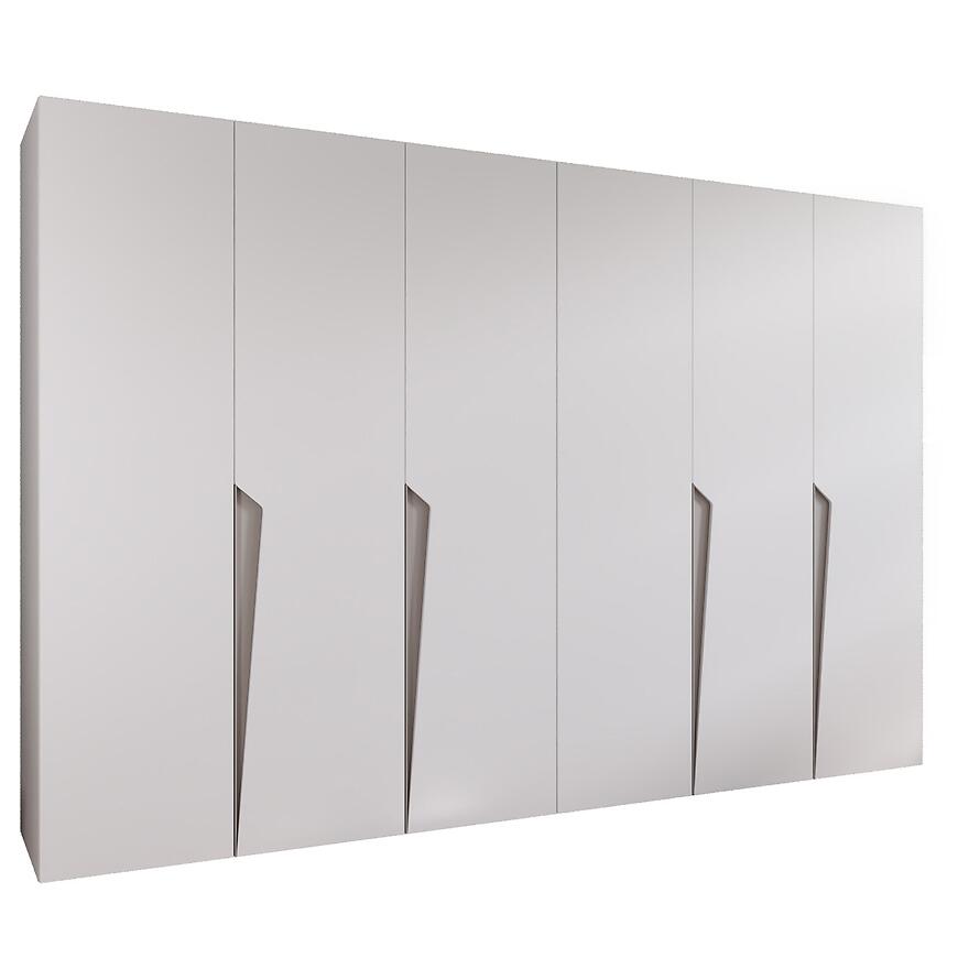 Szafa Piano 1-300 (2x150) biały/kaszmir