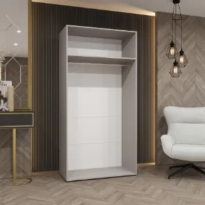 Obrazek Szafa Piano 3-100 biały/kaszmir