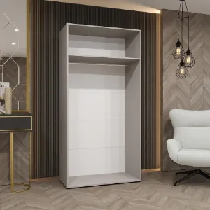 Obrazek Szafa Piano 3-100 czarny/czarny