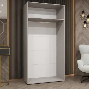 Obrazek Szafa Piano 3-100 czarny/złoty