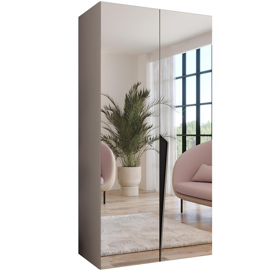 Szafa Piano 3-100 kaszmir/czarny