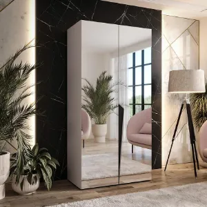 Obrazek Szafa Piano 3-100 kaszmir/czarny