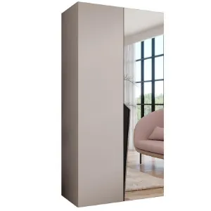 Obrazek Szafa Piano 2-100 kaszmir/czarny