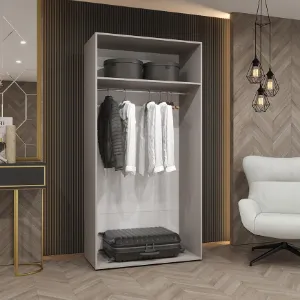 Obrazek Szafa Piano 2-100 kaszmir/kaszmir