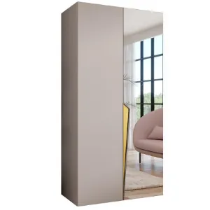 Obrazek Szafa Piano 2-100 kaszmir/złoty