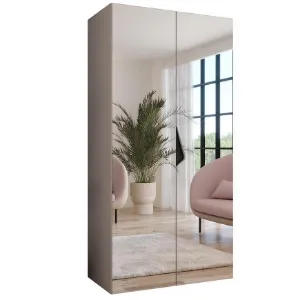 Obrazek Szafa Sandi 3-100 kaszmir/czarny