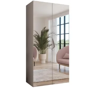 Obrazek Szafa Sandi 3-100 kaszmir/kaszmir