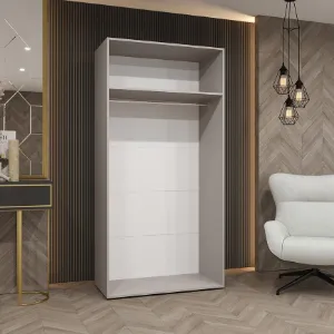 Obrazek Szafa Sandi 3-100 kaszmir/kaszmir