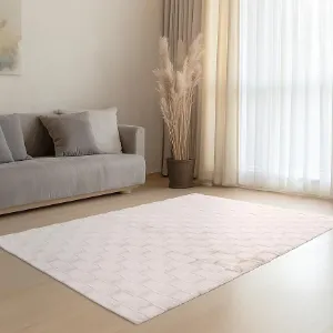 Obrazek Dywan Rabbit Fur Soul 1,2/1,7 SOU 600 beżowy