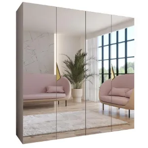 Obrazek Szafa Sandi 3-200 kaszmir/złoty