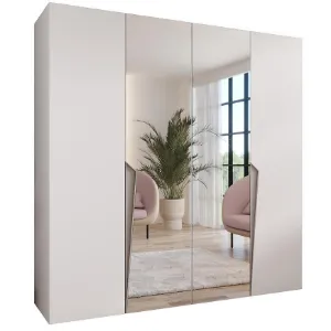 Obrazek Szafa Piano 2-200 biały/kaszmir