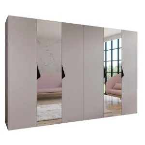 Obrazek Szafa Sandi 2-300 (2x150) kaszmir/czarny