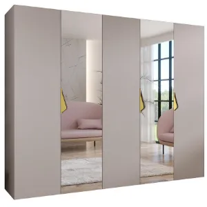 Obrazek Szafa Sandi 2-250 kaszmir/złoty