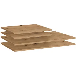 Obrazek Półki do szafy Marbella/Alicante 300 artisan (komplet 4 szt)